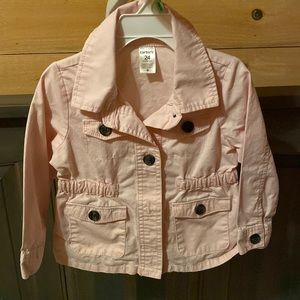 Carters Light Pink Jacket